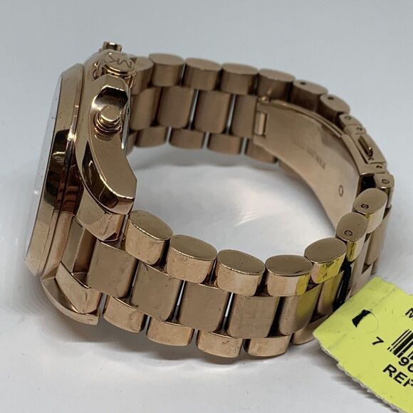 Michael Kors Mk5523 Women's Gold Stainless Steel Analog Dial Quartz Watch PB14 - Picture 8 of 8